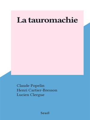 cover image of La tauromachie